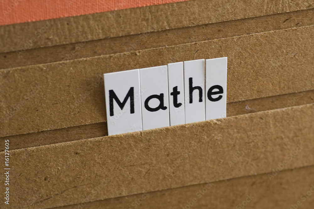 Obraz premium Schule Mathe 1