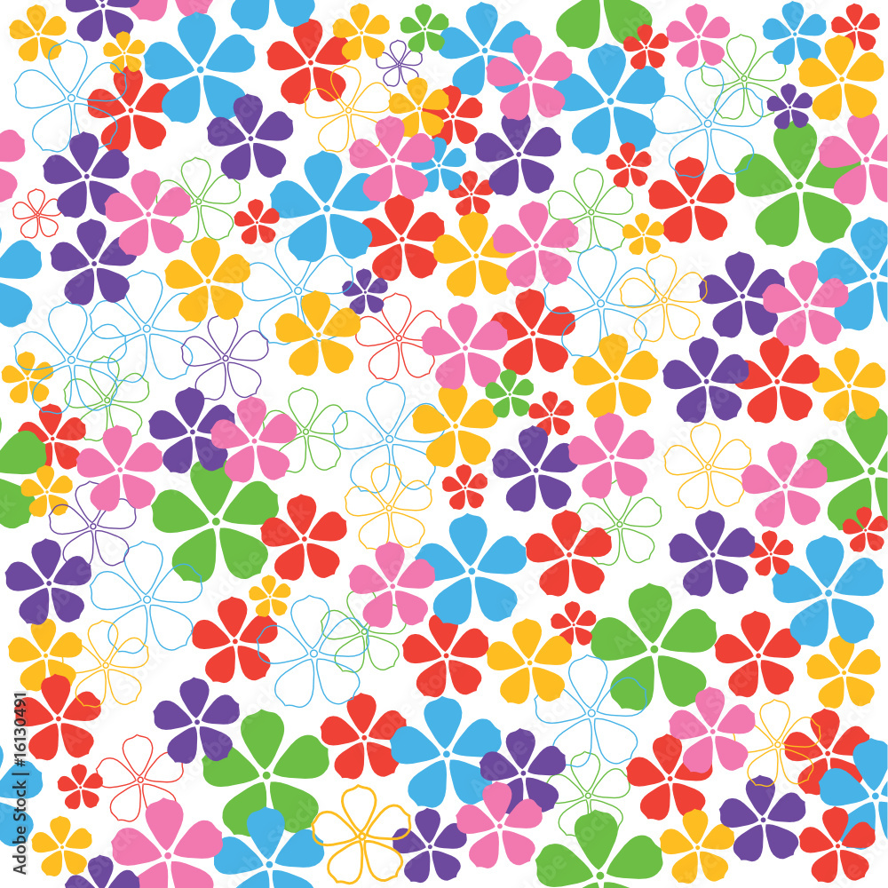 Seamless flowers Seamless flowers