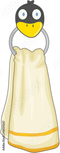 napkin on hanger