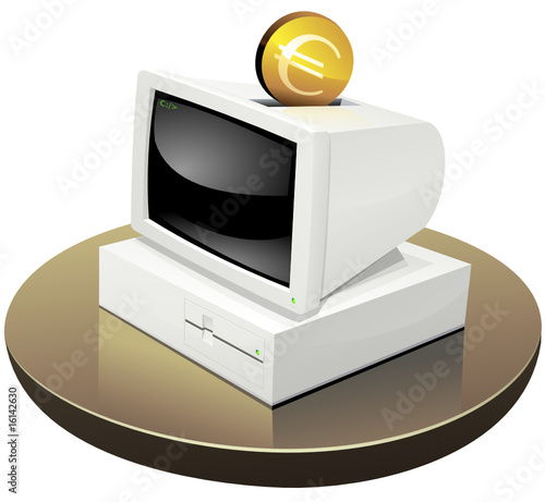 Investir en euros dans du matériel informatique (détouré)