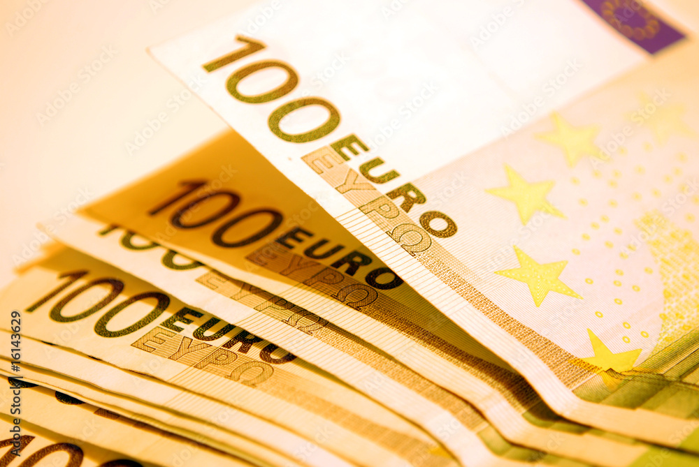 Obraz premium 100 Euro