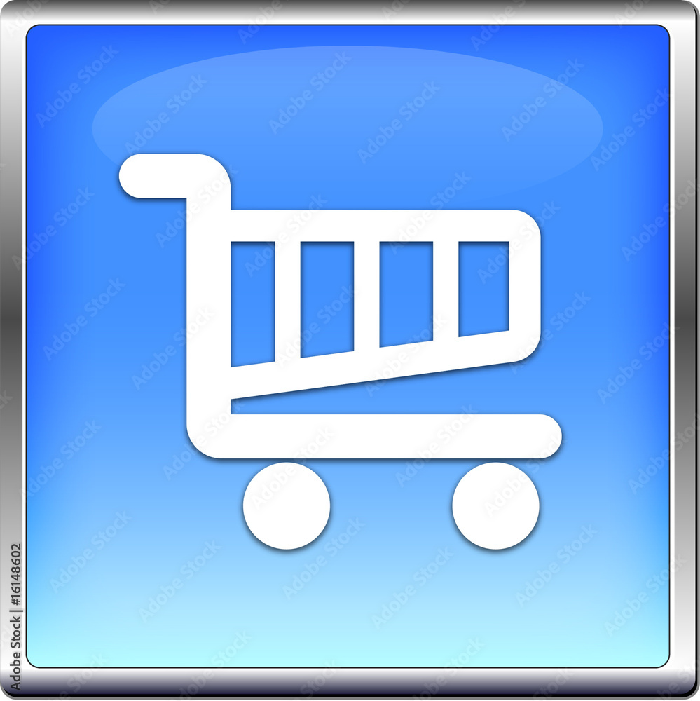Business button, CADDY, blue acqua Business button, CADDY, blue acqua