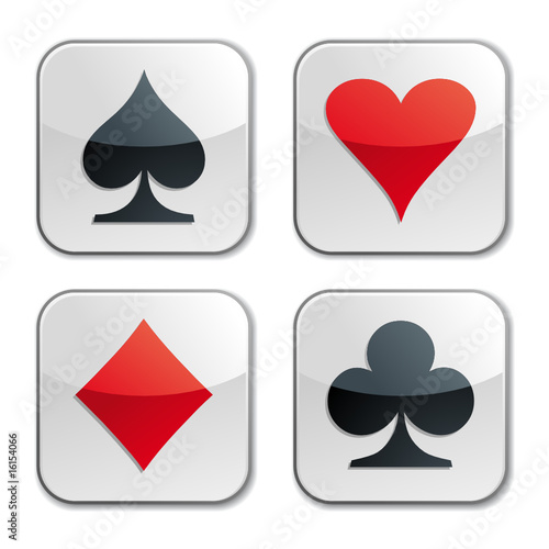 Square button / Ace