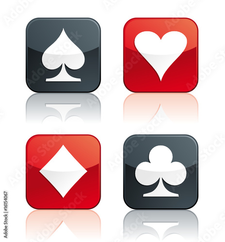 Square button / Ace