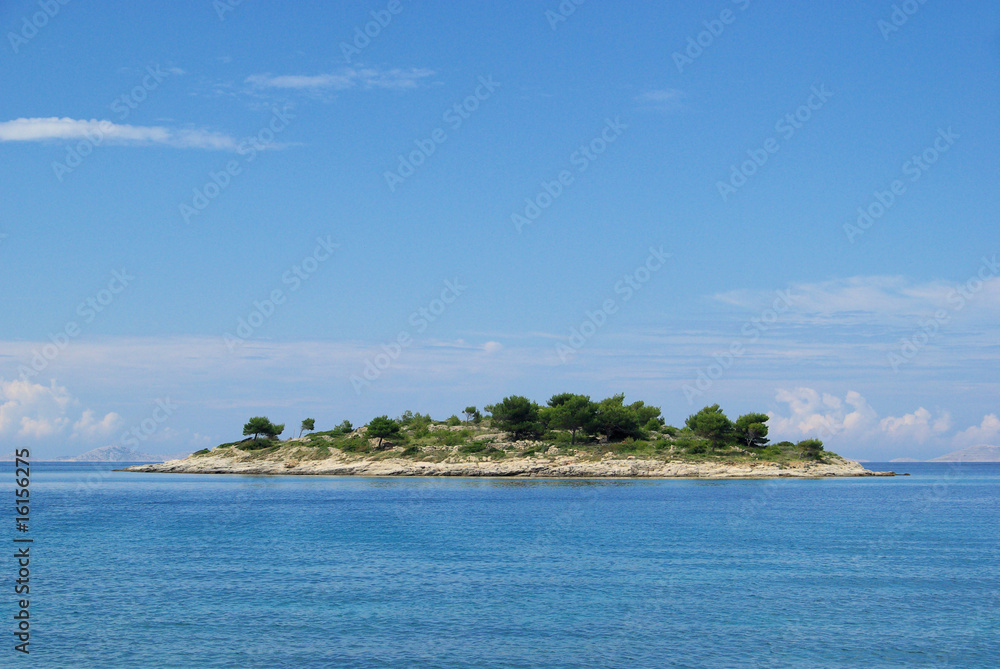 Naklejka premium Murter Insel vor der Insel - Murter island before the island 12