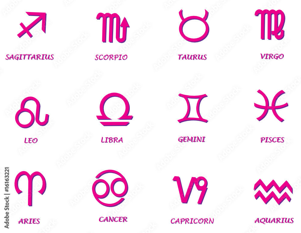 Horoscope icons