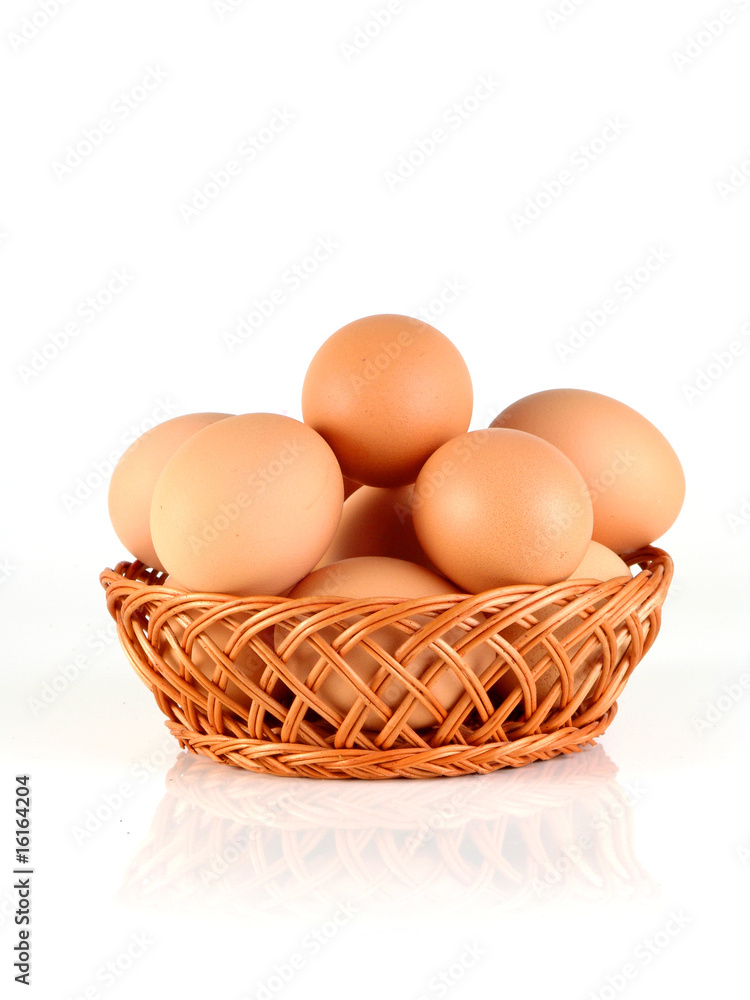 Eggs in branch backet nb.3 Eggs in branch backet nb.3