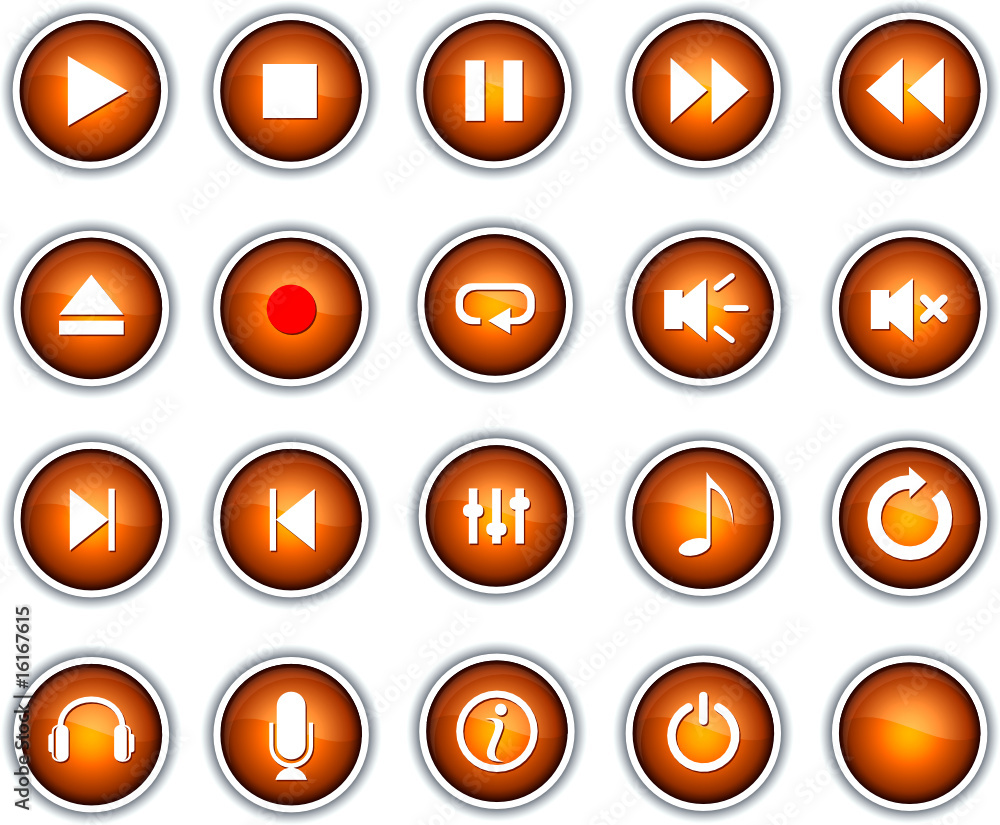 Player buttons Player buttons