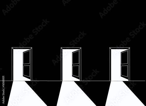 three doors