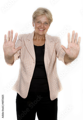 Canvas Print years stop, I am fit