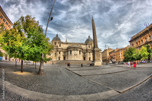 Rom - Kirchenvorplatz - HDR © Gooseman