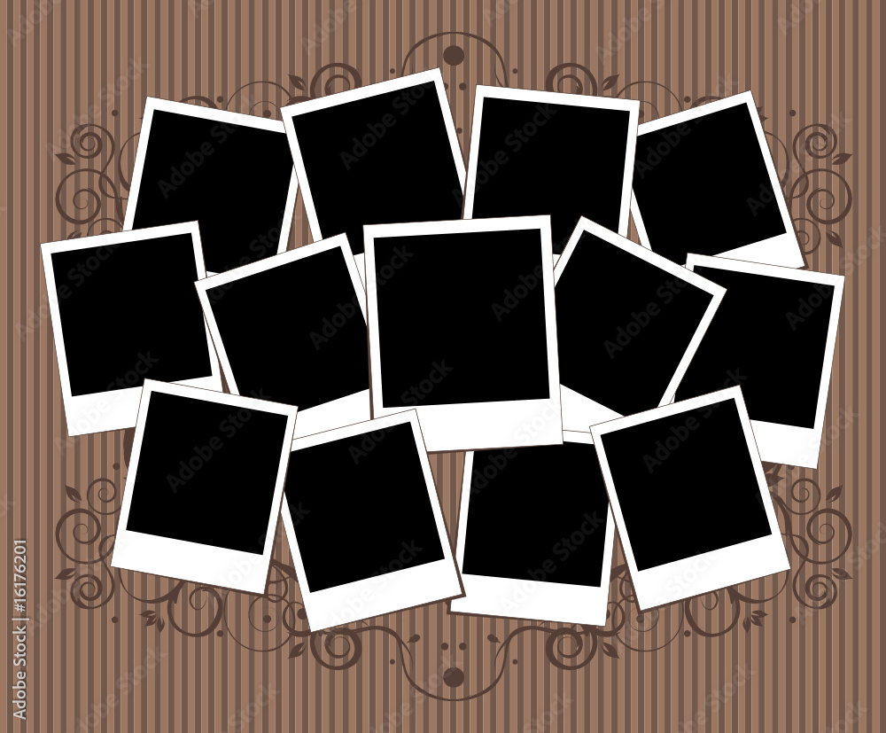 Collage of photos. Template. Insert your picture into frame Collage of photos. Template. Insert your picture into frame