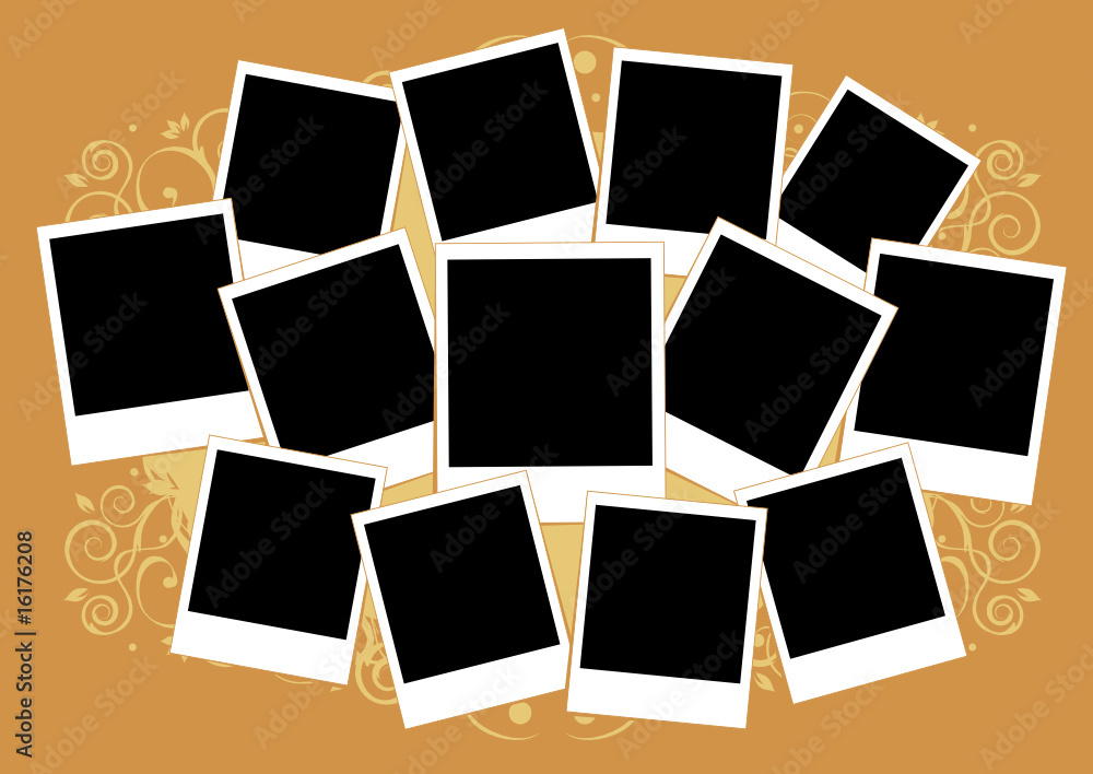 Collage of photos. Template. Insert your picture into frame Collage of photos. Template. Insert your picture into frame