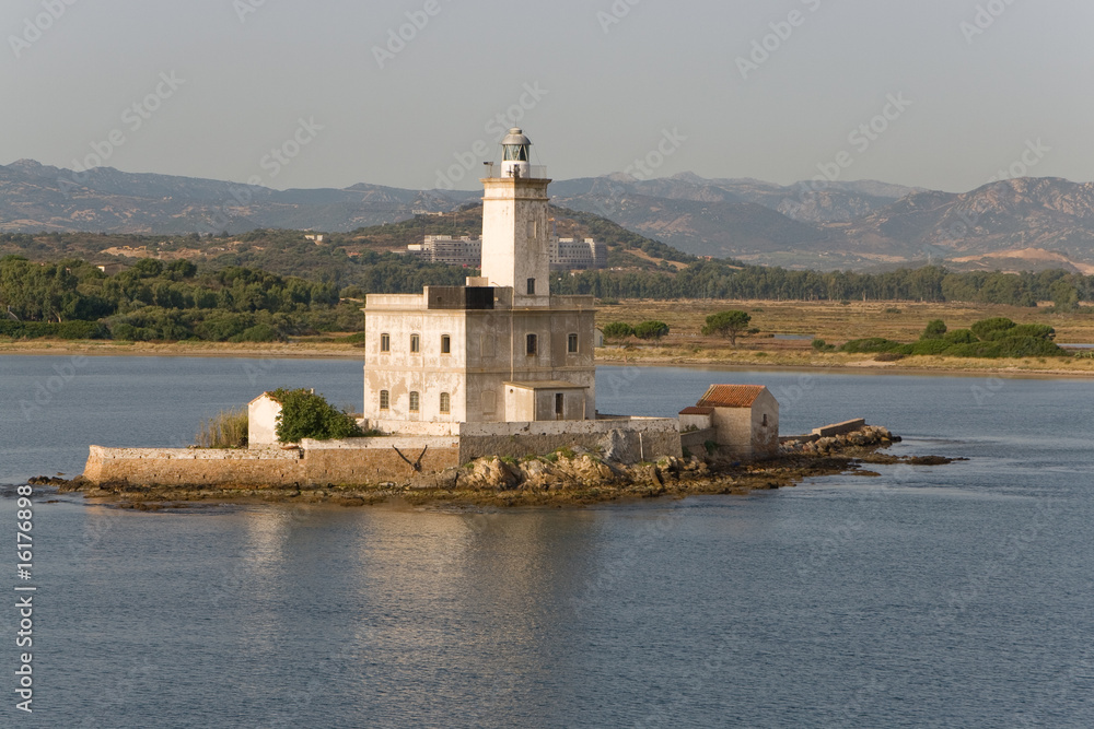 Leuchtturm, Sardinien, Olbia