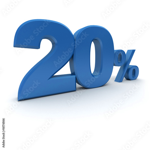 Tableau sur toile 20%
