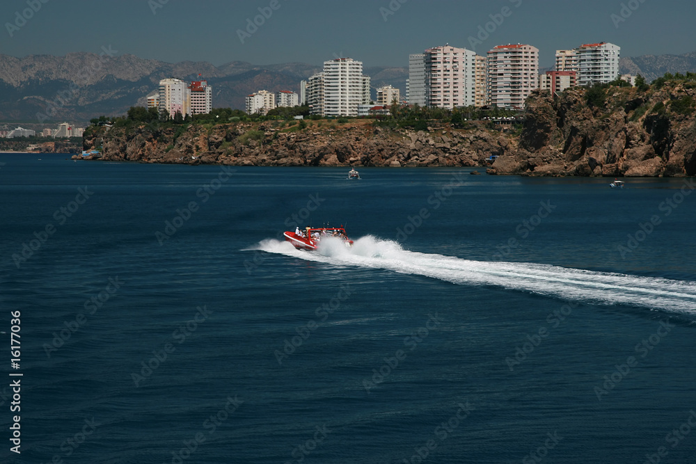 Obraz premium Maritime walk