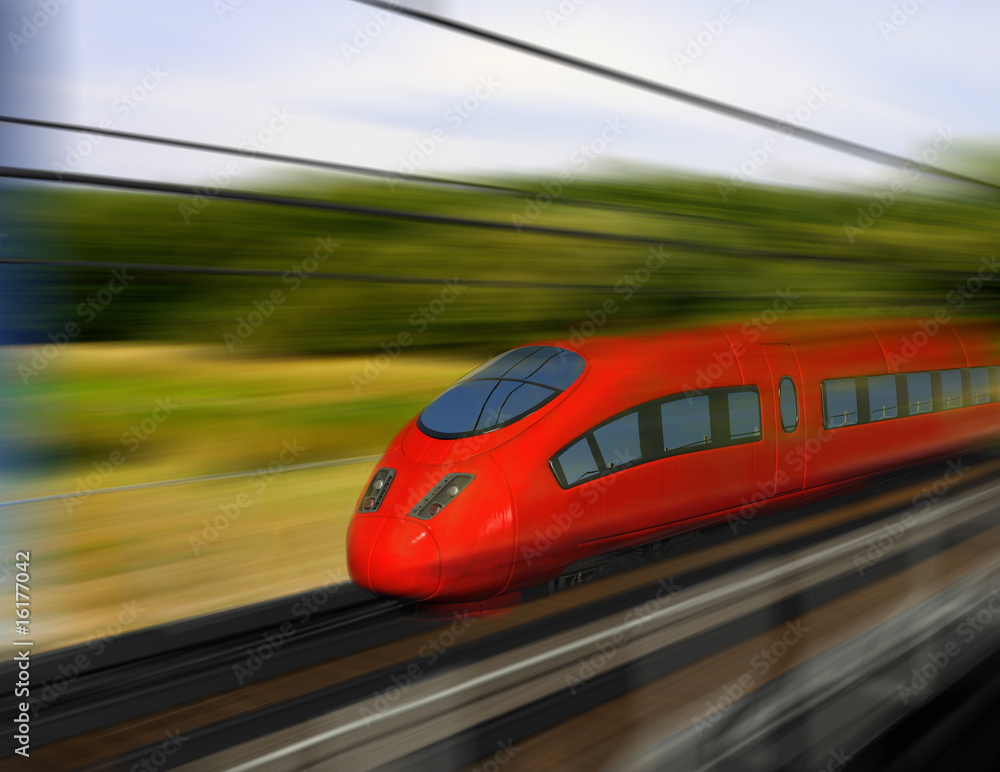 Obraz premium Lokomotywa