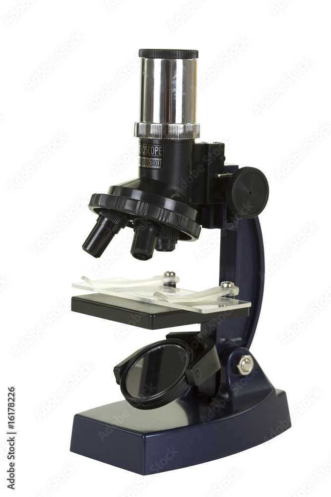 Laboratory Microscope Black Color