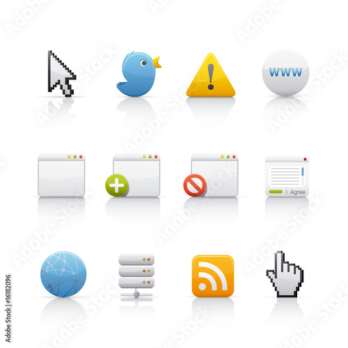 Icon Set - Web and Internet 8