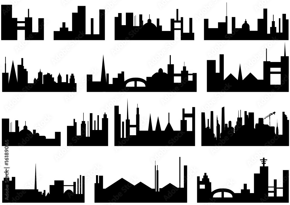 City skyline illustration