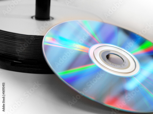 Stapel CDs photo