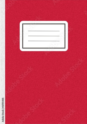 Schulheft (rot)