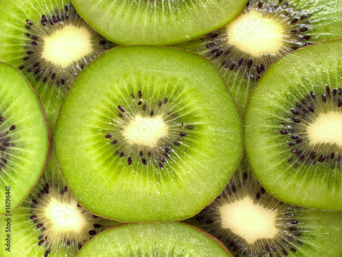 Sliced kiwi