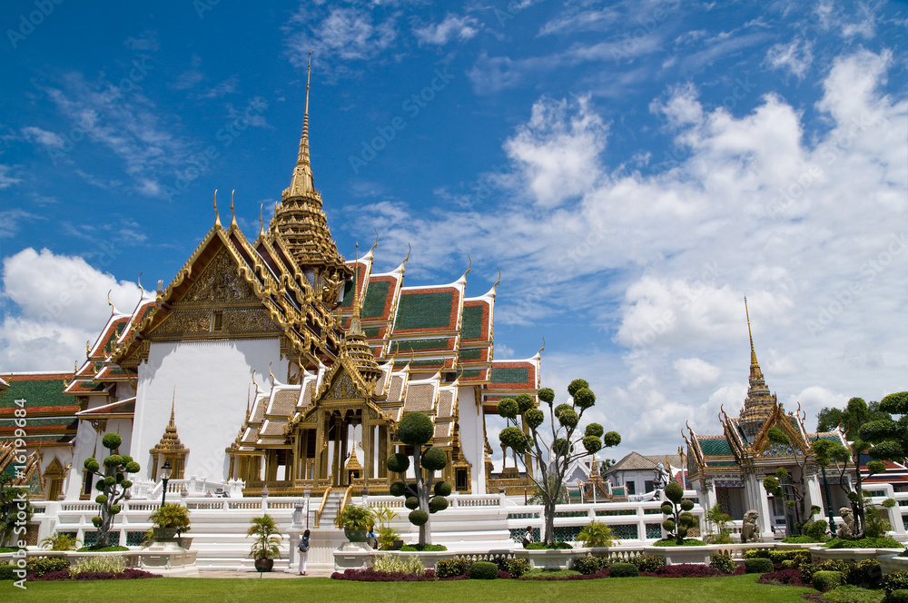 Naklejka premium grand palace bangkok