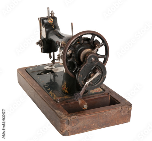 old sewing machine