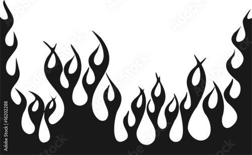 Flammen - Vektor