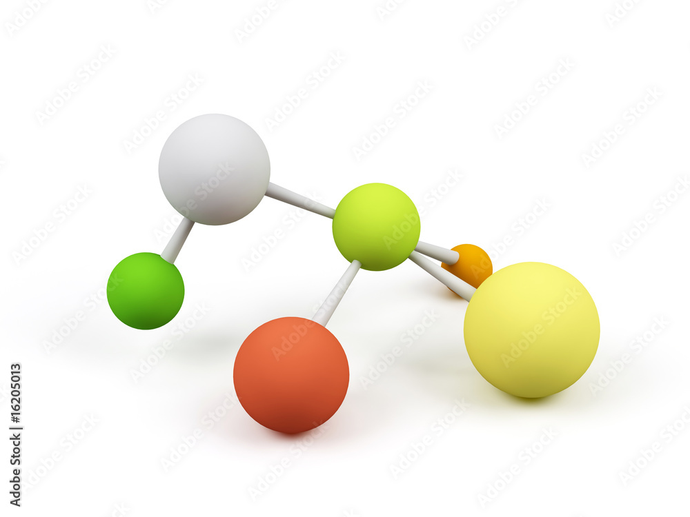 3d molecule.
