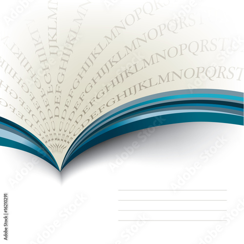 Vector abstract book series