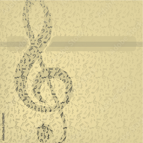 Vector music background series