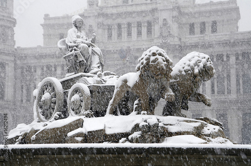 Madrid nevado