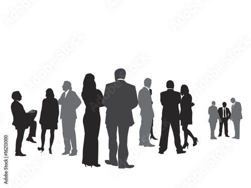 vector illustration of  discussion forum