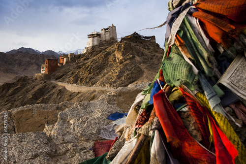 kloster bei leh, ladakh photo