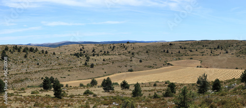 Fotografie panorama des causses