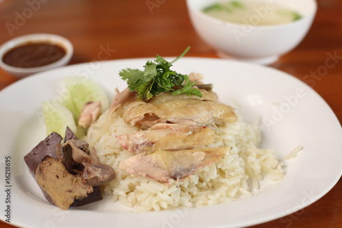 Kao Mun kai Rice and chicken