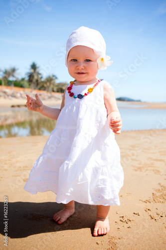 Baby at the beach