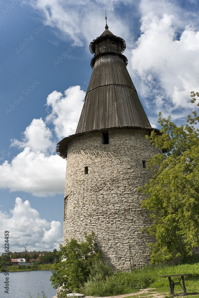 Tower near river Tower near river