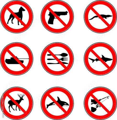 stop signs illustration