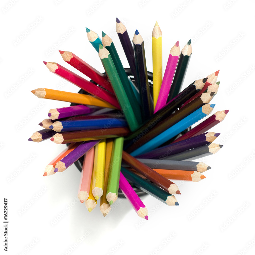 Fototapeta premium Colored pencils