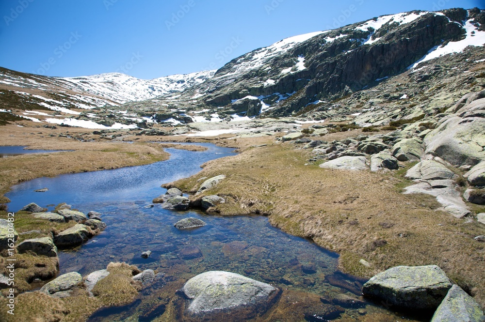 gredos mountain river gredos mountain river