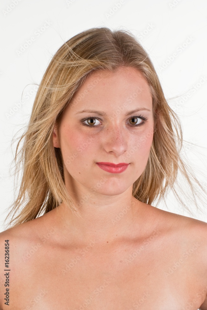 Portrait einer Jungen Frau Portrait einer Jungen Frau