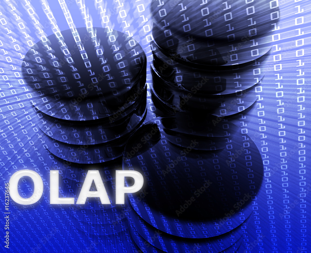 OLAP data illustration Stock Illustration | Adobe Stock