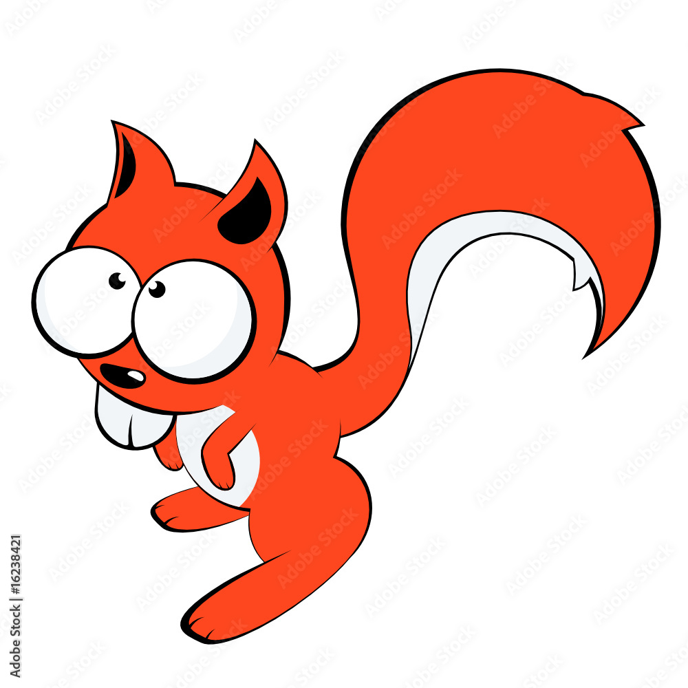  Foto zu Eichhörnchen Cartoon Lustig Karikatur - Stock - GamesAgeddon 