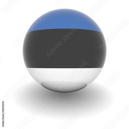 High resolution ball with flag of Estonia Free Download High resolution ball with flag of Estonia - GFXLoad