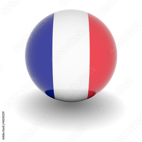 High resolution ball with flag of France Free Download High resolution ball with flag of France - GFXLoad