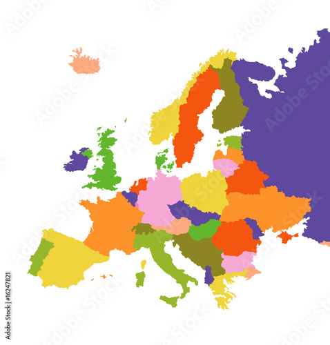 Europa vector illustration