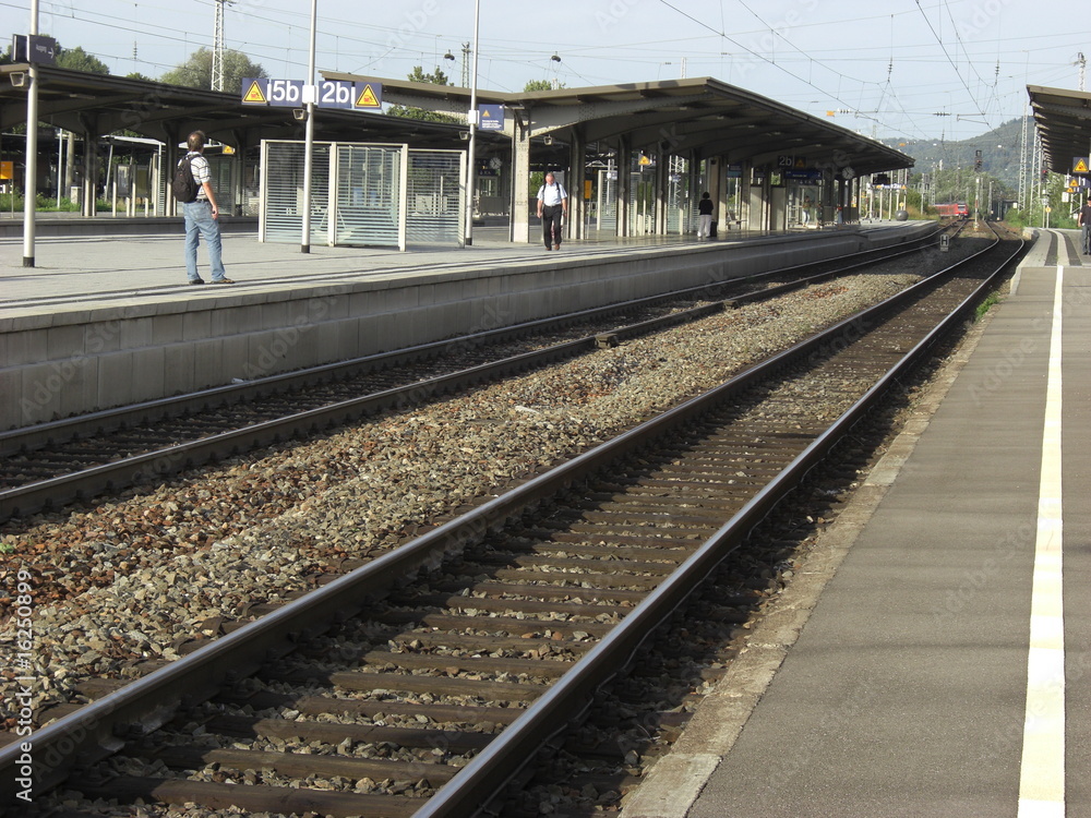 Obraz premium Bahnhof